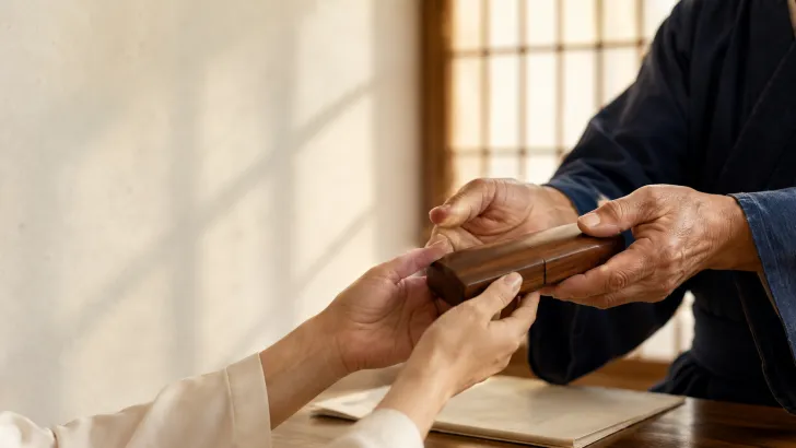 世代をつなぐ手渡し